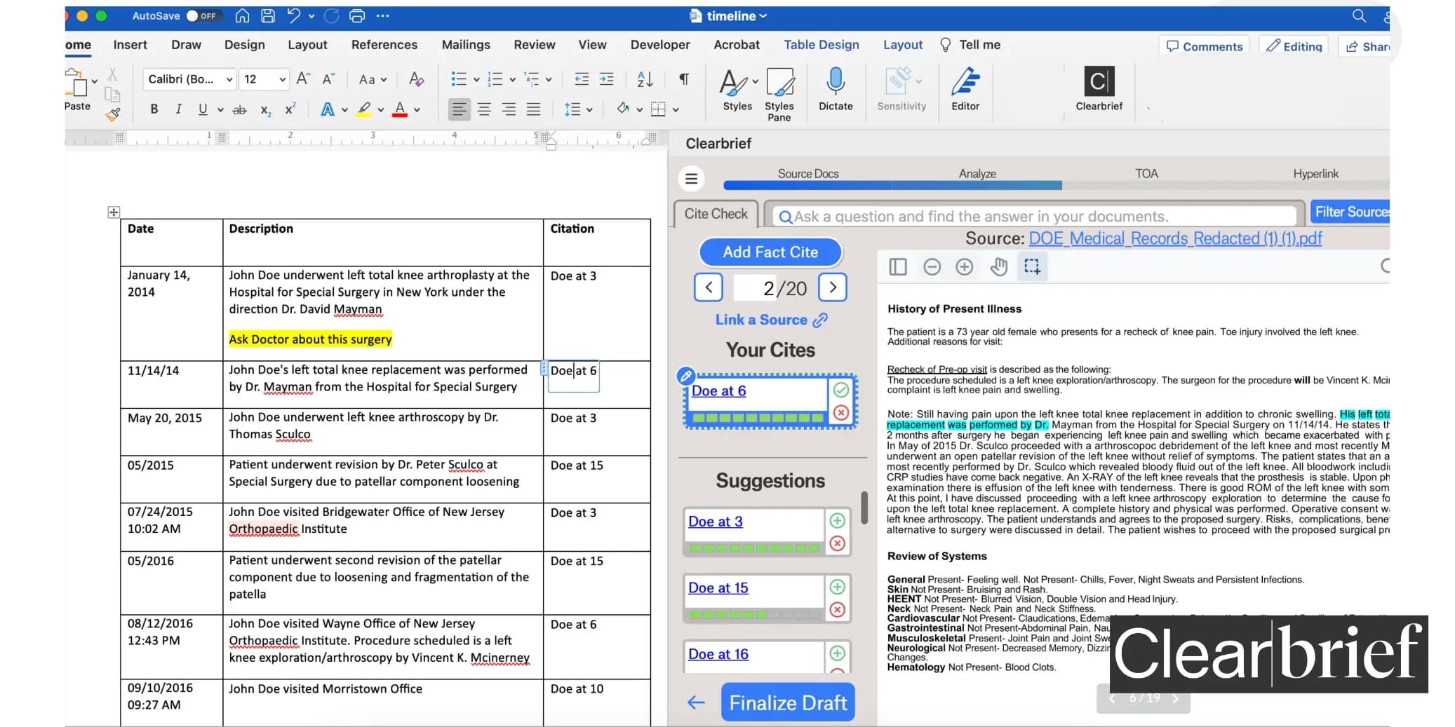 Instant Timeline screenshot